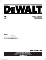DeWalt DWS713 Manual de usuario
