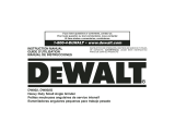 DeWalt DW802G Manual de usuario