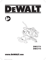 DeWalt DWS774 Manual de usuario