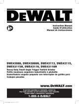 DeWalt DWE43116N Manual de usuario