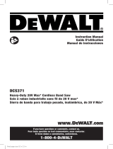 DeWalt DCS371P1 Manual de usuario