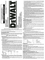 DeWalt D28605G Manual de usuario