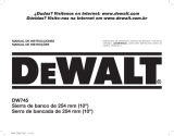 DeWalt DW745 Manual de usuario