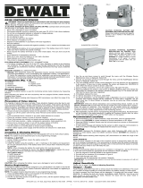 DeWalt DS350 Manual de usuario