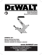 DeWalt DWMFN-201 Manual de usuario