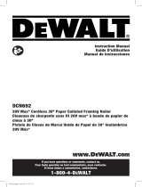 DeWalt DCN692M1 Manual de usuario