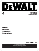 DeWalt DWE7485 El manual del propietario