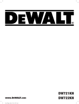 DeWalt DW722KN Manual de usuario