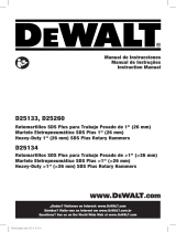 DeWalt D25133K Manual de usuario