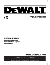 DeWalt DWE496 Manual de usuario