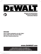 DeWalt DCS388T2 Manual de usuario