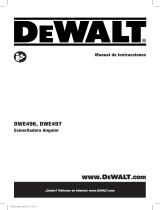 DeWalt DWE496-AR Manual de usuario