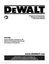DeWalt DCF008 Manual de usuario