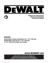 DeWalt DCG426M2 Manual de usuario