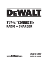 DeWalt T STAK CONNECT  DWST1-81080-XE Manual de usuario