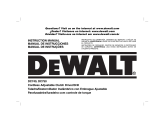 DeWalt DC740 Manual de usuario