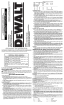 DeWalt DW421 Manual de usuario