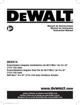 DeWalt DCG414B-B3 Manual de usuario