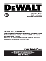 DeWalt DWE4997VS Manual de usuario