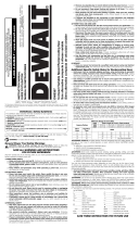 DeWalt DWE357 Manual de usuario