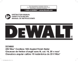 DeWalt DCN660 Manual de usuario
