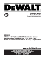 DeWalt DCH614 Manual de usuario