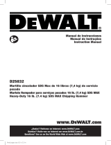 DeWalt D25832K-B3 Manual de usuario