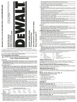 DeWalt DW307MK Manual de usuario