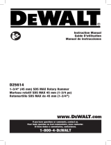 DeWalt D25614K Manual de usuario