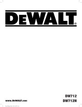 DeWalt DW712N Manual de usuario