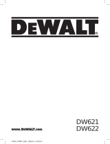 DeWalt DW622 Manual de usuario