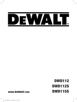 DeWalt DWD112 Manual de usuario