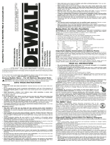 DeWalt DW913 Manual de usuario