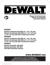 DeWalt D25831K Manual de usuario