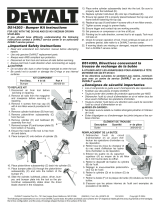 DeWalt D514303 Manual de usuario