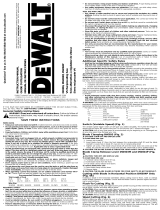 DeWalt DW303 Manual de usuario