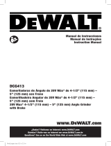 DeWalt DCG413B-B3 Manual de usuario