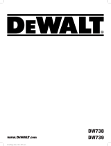 DeWalt DW739 Manual de usuario
