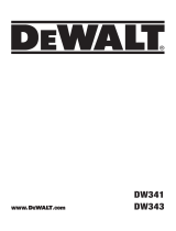 DeWalt DW343K Manual de usuario