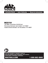 MAC TOOLS MCD701 Manual de usuario