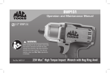 MAC TOOLS 20V Max High Torque Impact Wrench Manual de usuario