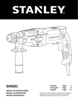 Stanley SHR263K Manual de usuario