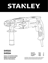 Stanley SHR263 Manual de usuario