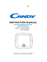 Candy CTR10RS/E Manual de usuario