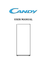 Candy CNF 1726 FW Manual de usuario