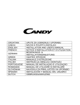 Candy CVMA 90 N Manual de usuario