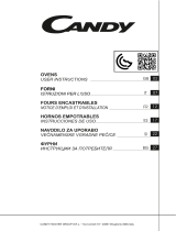 Candy CFX206/4U Manual de usuario