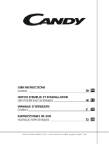Candy FCS 201 X/E Manual de usuario