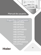 Haier HB15FPAA Manual de usuario