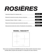 ROSIERES RI633CTT Manual de usuario